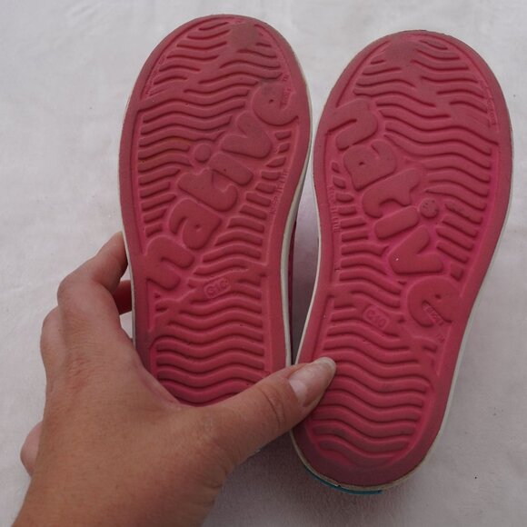 Native Jefferson C10 Pink‎ Lightweight Water Shoes - Picture 8 of 10